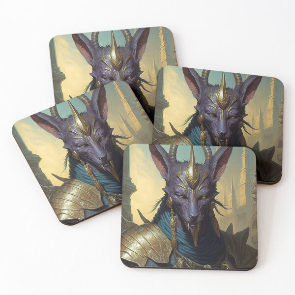 Item preview, Horned Upuaut designed and sold by OccultDreams.