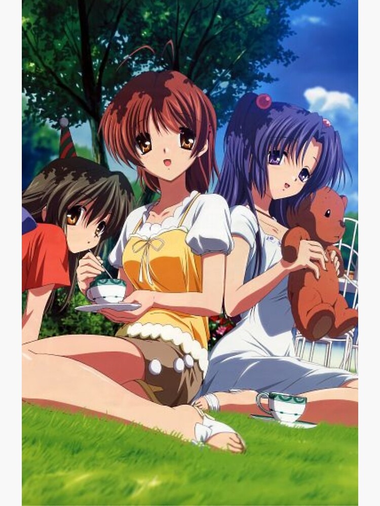 Clannad anime poster Nagisa Furukawa Poster for Sale by wazzaah