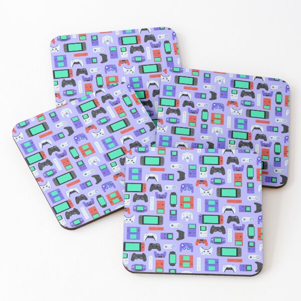 Item preview, Old & New Game Controller Print in Electric Lilac designed and sold by Unspelled.