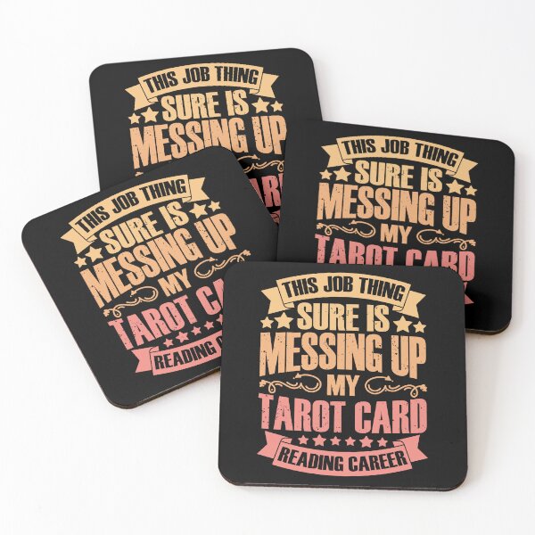 Item preview, This Job Thing Sure Is Messing Up Funny Tarot Card Reading designed and sold by Nessshirts.