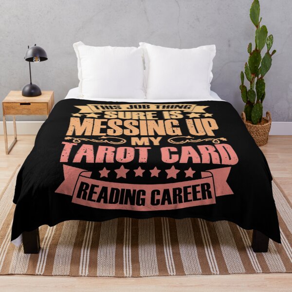 Item preview, This Job Thing Sure Is Messing Up Funny Tarot Card Reading designed and sold by Nessshirts.