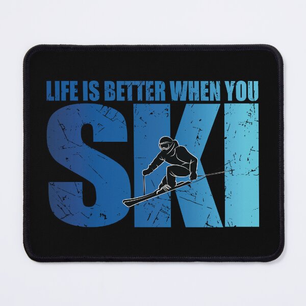 Item preview, Life Is Better When You Ski Skier Ski Lover Skiing Apres Ski designed and sold by TravelScientist.