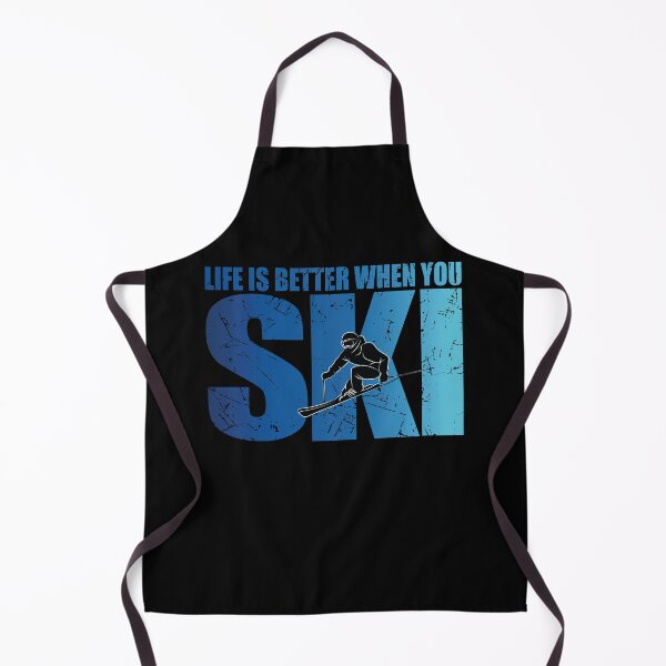 Item preview, Life Is Better When You Ski Skier Ski Lover Skiing Apres Ski designed and sold by TravelScientist.