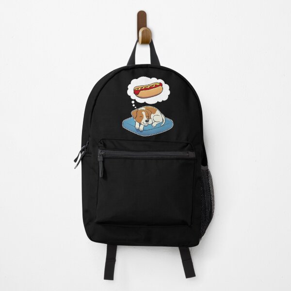Item preview, Jack Russell Terrier dreaming about Hotdogs designed and sold by DoggieDelights.