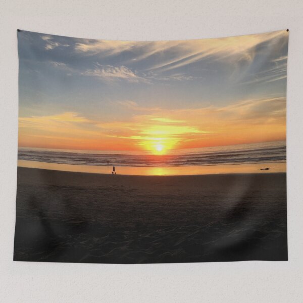 Item preview, WALKING ON THE BEACH AT SUNSET designed and sold by Teresa Chipperfield.