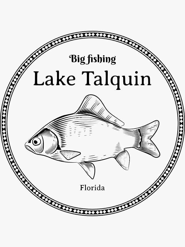 "Lake Talquin" Sticker for Sale by nona003 Redbubble