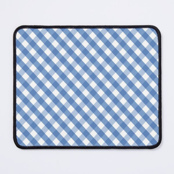 Item preview, French rustic baby blue textile pattern  designed and sold by ReneMagritteArt.