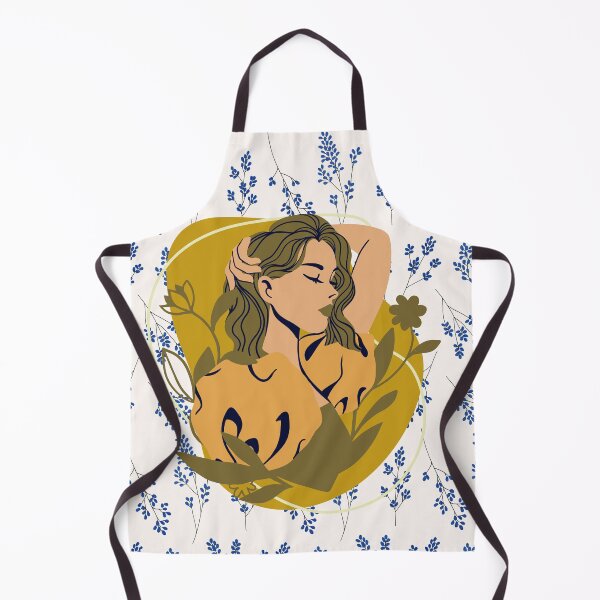 Item preview, Blue Bliss An Illustrative Flower Pillow designed and sold by majnate.