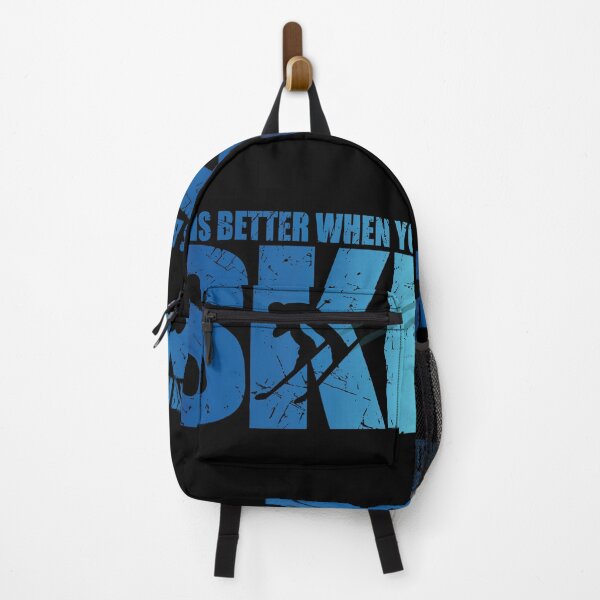 Item preview, Life Is Better When You Ski Skier Ski Lover Skiing Apres Ski designed and sold by TravelScientist.