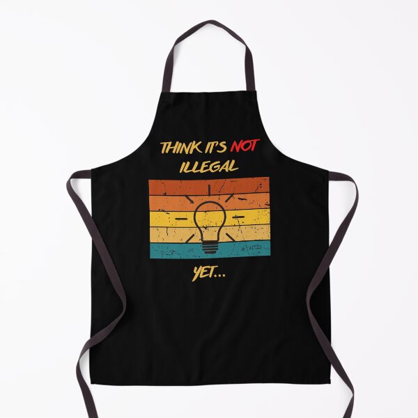 Item preview, THINK IS NOT ILLEGAL YET designed and sold by schizarty.