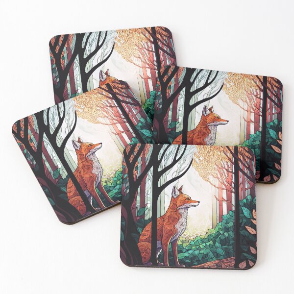 Item preview, Mineral Springs Fox designed and sold by OccultDreams.