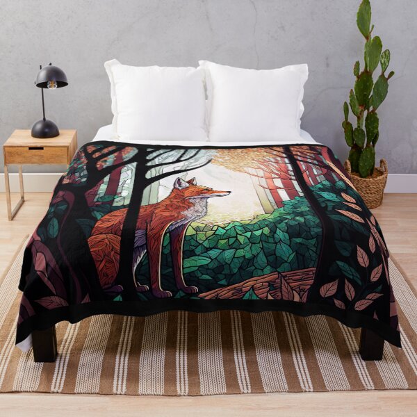 Item preview, Mineral Springs Fox designed and sold by OccultDreams.