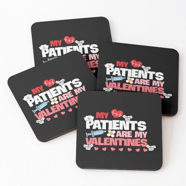 Item preview, My Patients are my Valentines  designed and sold by sweary12.