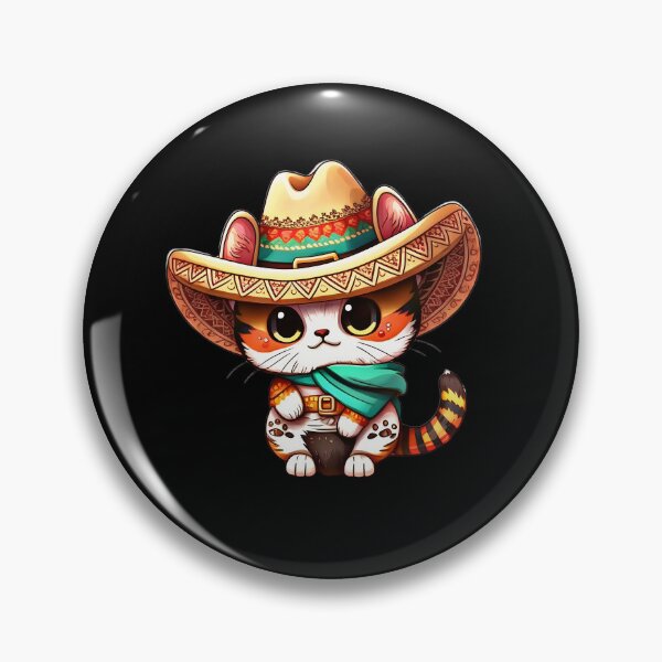 Item preview, Cute Mexican cat  designed and sold by Christolamber.
