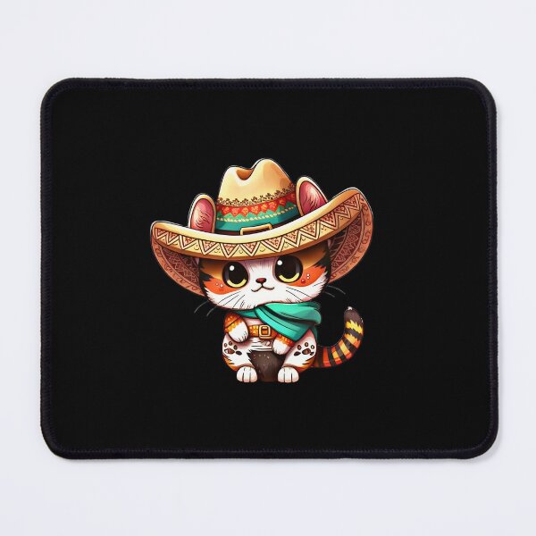 Item preview, Cute Mexican cat  designed and sold by Christolamber.