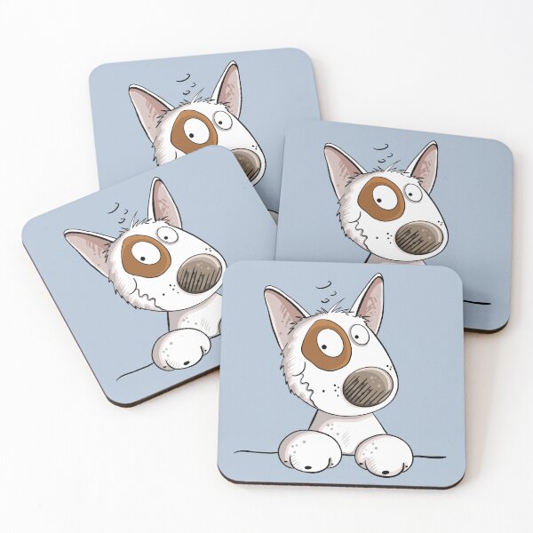 Item preview, Happy Bull Terrier Dog  designed and sold by modartis.