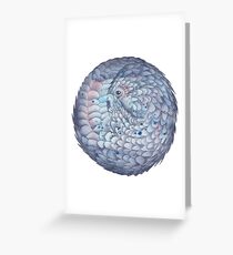 Pangolin Grußkarte