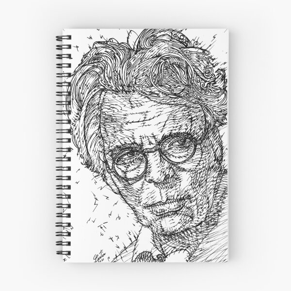Item preview, W. B. YEATS ink watercolor portrait designed and sold by lautir.
