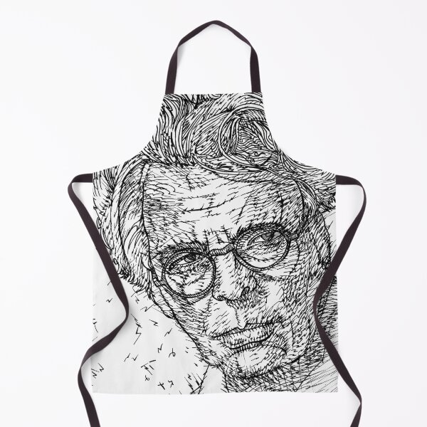 Item preview, W. B. YEATS ink watercolor portrait designed and sold by lautir.