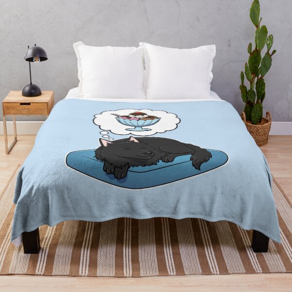 Item preview, Belgian Sheepdog dreaming about Ice Cream designed and sold by DoggieDelights.