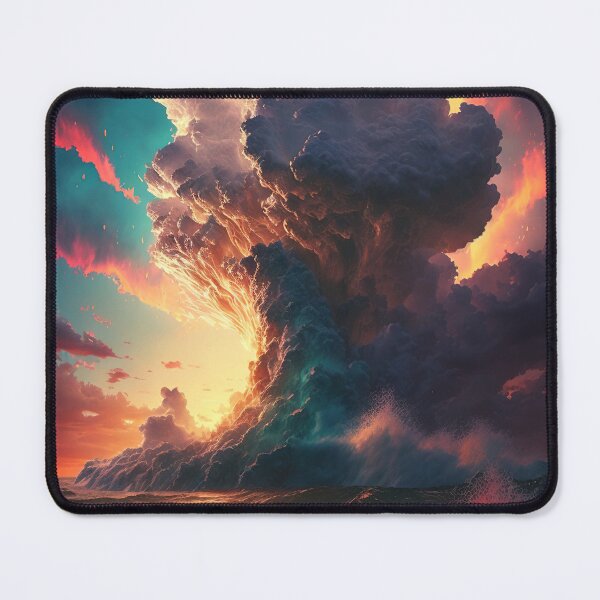 Item preview, A dramatic sea twilight with soft clouds. designed and sold by DSAHART.