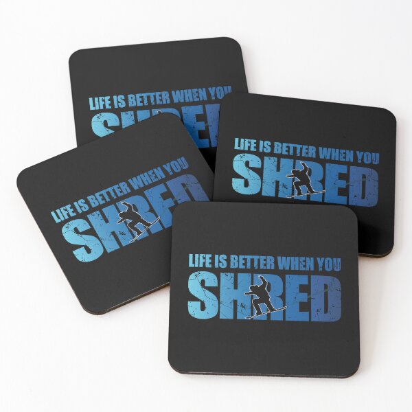 Item preview, Life Is Better When You Shred Snowboard Lover Snowboarding designed and sold by TravelScientist.