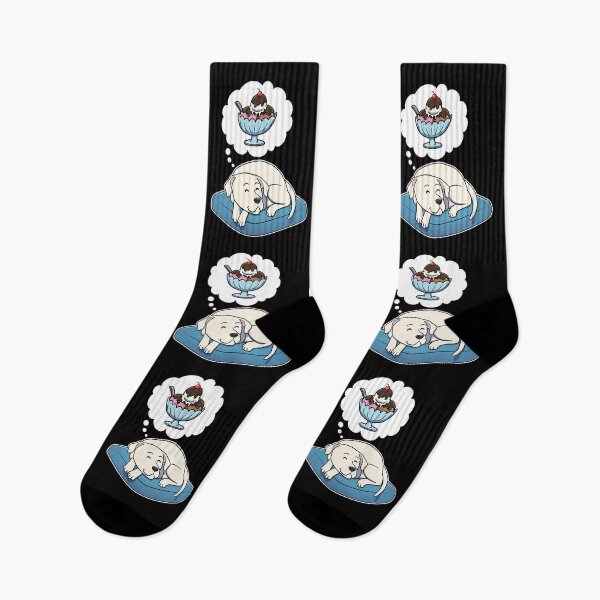 Item preview, Dogo Argentino dreaming about Ice Cream designed and sold by DoggieDelights.