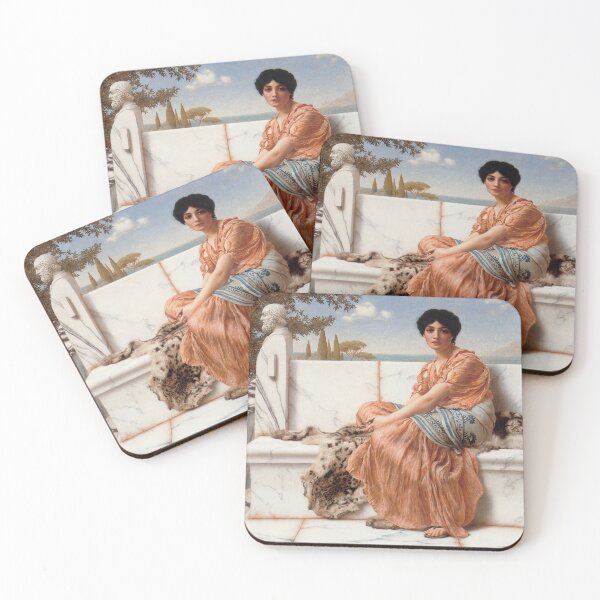Item preview, Reverie - or - In the Days of Sappho by John William Godward 1904 designed and sold by Yemena.