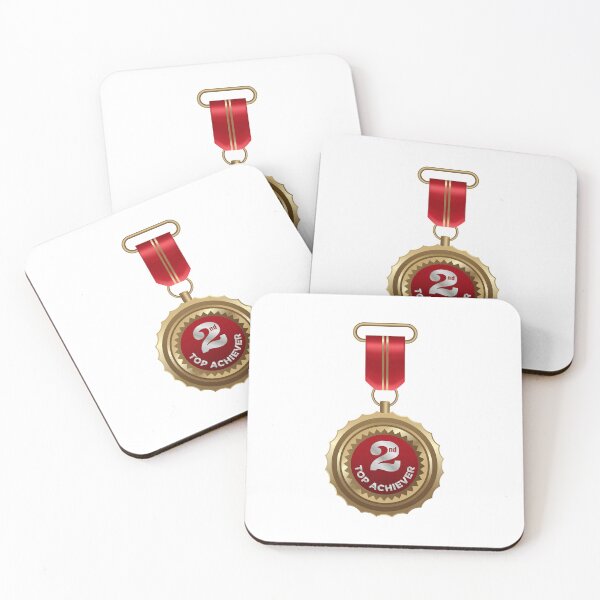 Item preview, Second Top Target Achiever, Winner of this month, Silver medal designed and sold by DesignIndiaStar.