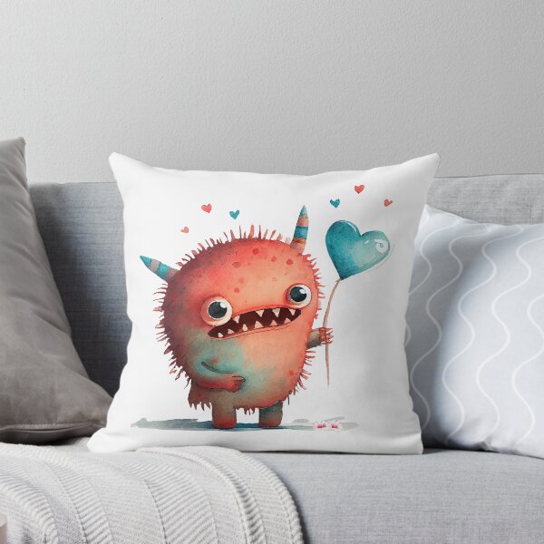 Item preview, Cute Scary Love Monster designed and sold by Craftpixsy.