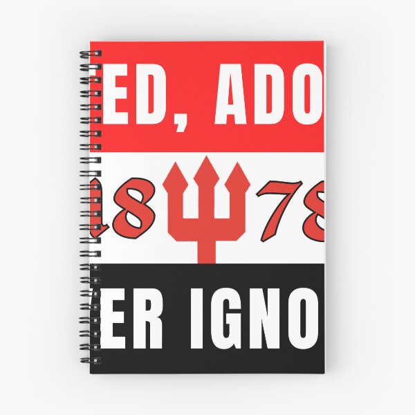 Item preview, Manchester hated, adored never ignored designed and sold by MagicFootball.