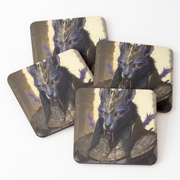 Item preview, Purple Anubis designed and sold by OccultDreams.
