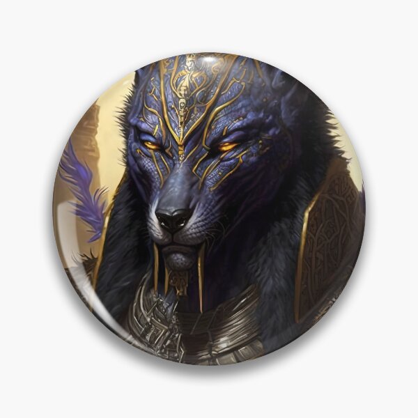 Item preview, Purple Anubis designed and sold by OccultDreams.