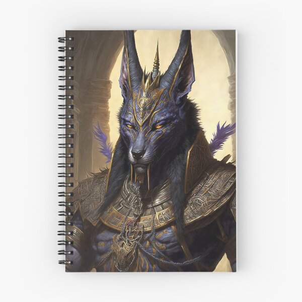 Item preview, Purple Anubis designed and sold by OccultDreams.