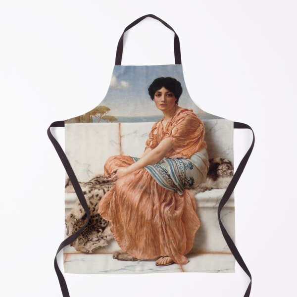 Item preview, Reverie - or - In the Days of Sappho by John William Godward 1904 designed and sold by Yemena.