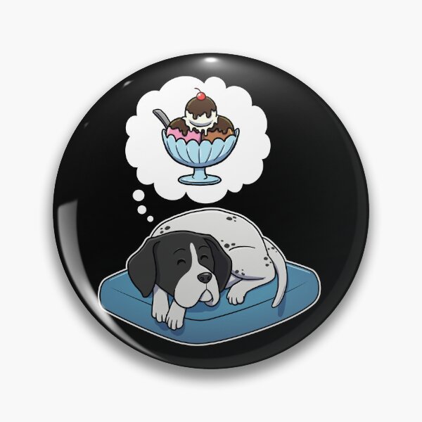 Artikelvorschau, English Pointer dreaming about Ice Cream entworfen und verkauft von DoggieDelights.