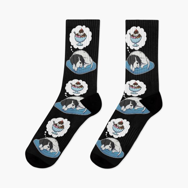 Item preview, English Pointer dreaming about Ice Cream designed and sold by DoggieDelights.