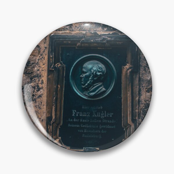 Item preview, Photo Of The Plack Of Franz Kugler designed and sold by MikeSpence.
