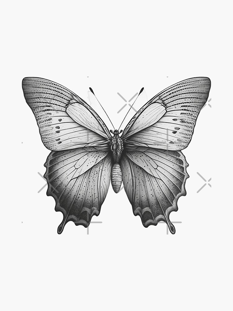 Butterfly Sketch PNG Transparent Images Free Download | Vector Files |  Pngtree