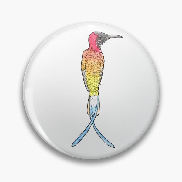 Item preview, Crimson Topaze Colibri designed and sold by VonRavenDesign.