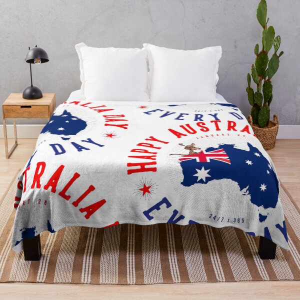 Item preview, HAPPY AUSTRALIA DAY! EVERY DAY! designed and sold by fullyballed.