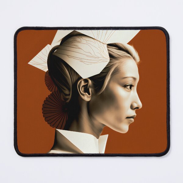 Item preview, Futuristic Portrait of a Woman designed and sold by Warehouse46.