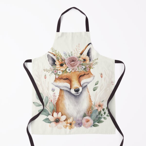 Item preview, Cute Boho Smiling Fox designed and sold by Odd World.