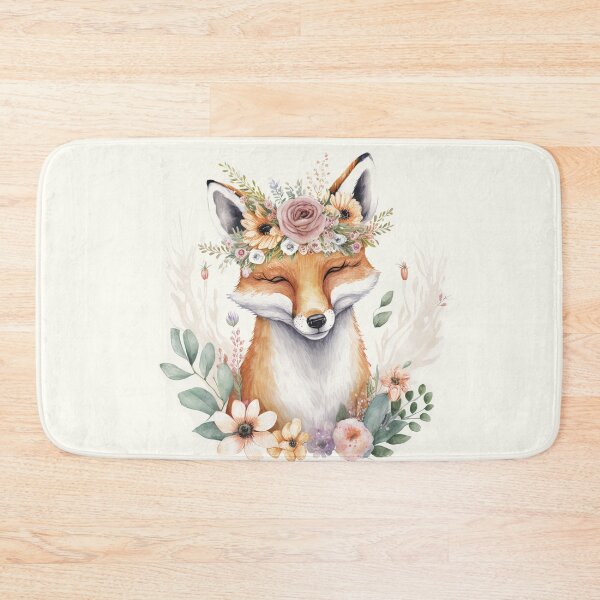 Item preview, Cute Boho Smiling Fox designed and sold by Odd World.