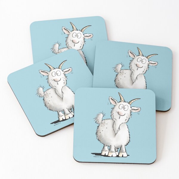 Item preview, Fluffy White Goat designed and sold by modartis.