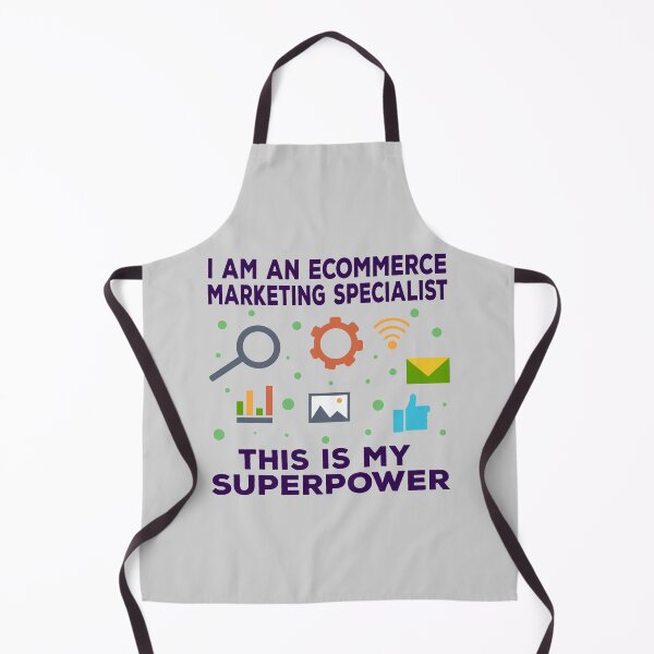 Item preview, I am an Ecommerce marketing specialist this is my superpower, dark text, funny superpower lovers, job, humor, joke, meme, superhero worker designed and sold by SGS-.