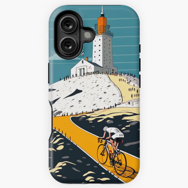 Vista previa del artículo con la obra «Mont Ventoux Retro Vintage Ciclismo Francia», diseñado y vendido por JackCurtis1991.