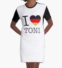 I ♥ TONI Graphic T-Shirt Dress