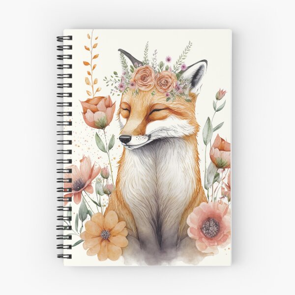Item preview, Cute Boho Smiling Fox designed and sold by Odd World.