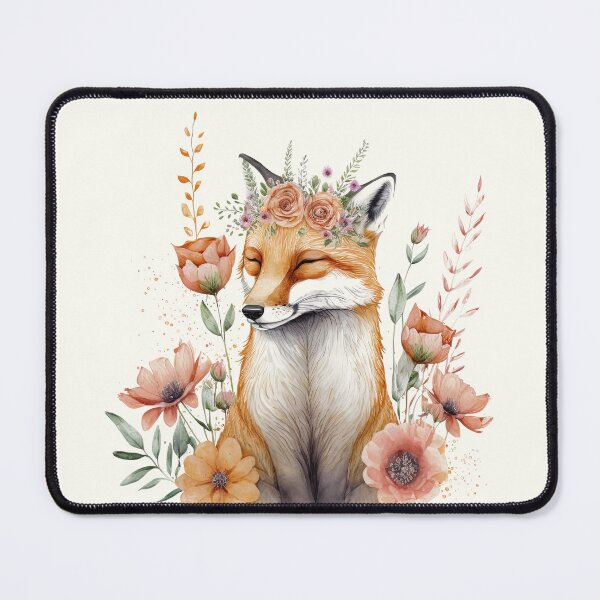 Item preview, Cute Boho Smiling Fox designed and sold by Odd World.